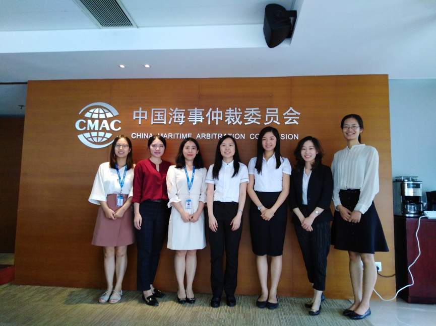中国海仲接待香港大学生代表来访