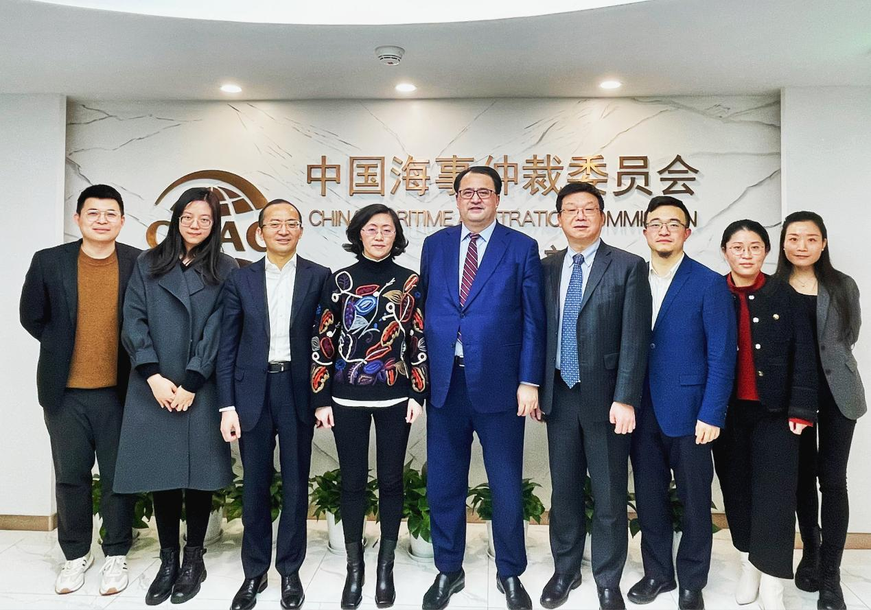 上海市律协仲裁业务研究委员会一行到访中国海仲上海总部