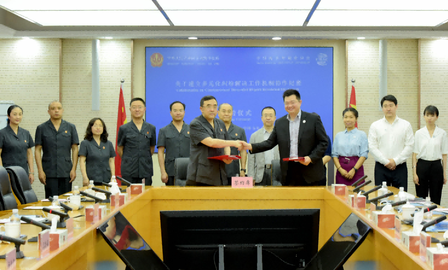 CMAC and Qingdao Maritime Court sign Collaboration on Construction of Diversified Dispute Resolution Memorandum
