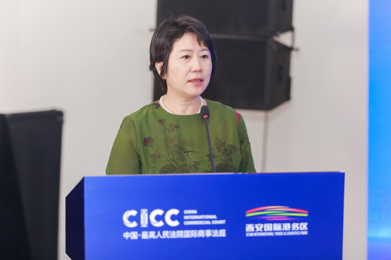 Dr. Chen Bo, Deputy Secretary General and Vice President of Arbitration Court of CMAC attends the Semimar on Construction of the "One-Stop” Diversified International Commercial Dispute Resolution Platform of The Supreme People's Court And Development Of T
