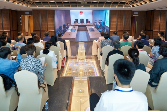 中国海仲应邀出席司法支持国际商事仲裁中心建设交流会